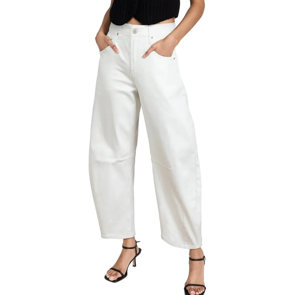 Sidefeel Wide-Leg Barrel Jeans Amazon