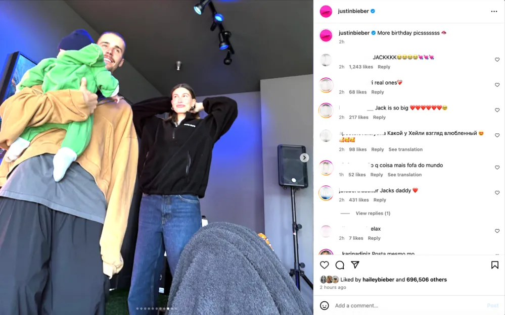 Justin and Hailey Bieber&rsquo;s Son Is Getting &lsquo;So Big&rsquo; In New Photos Shared By the Famous Parents