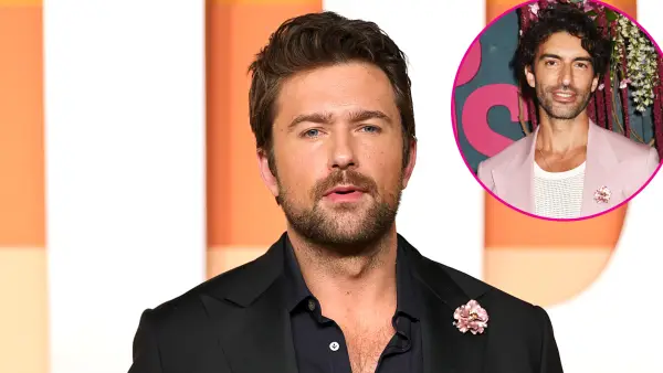 Brandon Sklenar Addresses Wearing the Same Floral Broach as Justin Baldoni