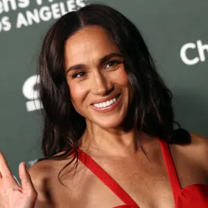 LOS ANGELES, CALIFORNIA - OCTOBER 05: Meghan, Duchess of Sussex attends the 2024 Children's Hospital Los Angeles (CHLA) Gala at L.A. Live Event Deck Top Floor Of The West Lot on October 05, 2024 in Los Angeles, California. (Photo by Tommaso Boddi/Getty Images)