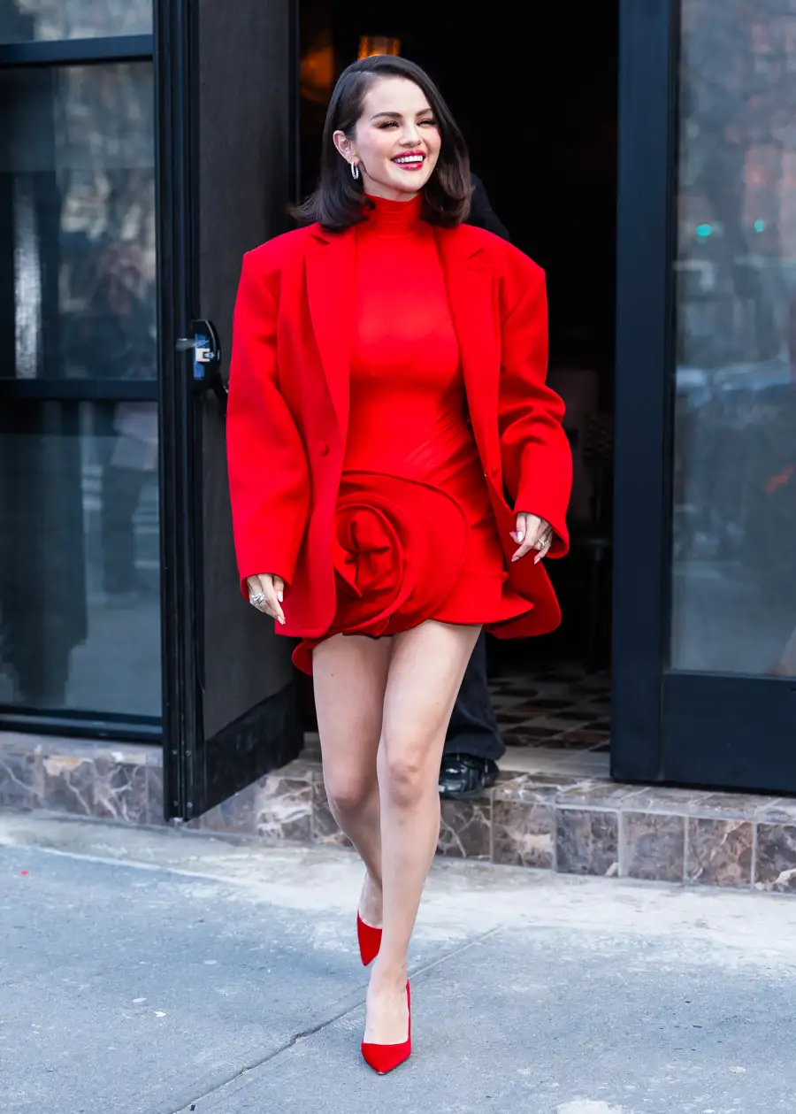 Selena Gomez Celebrities Are Seeing Red Every Season