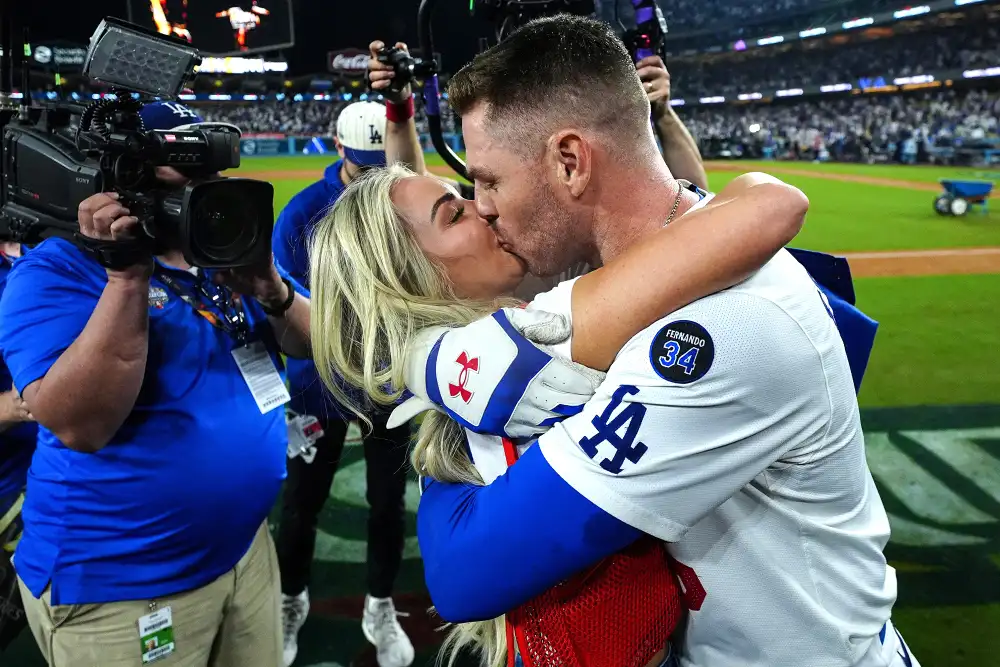 Freddie Freeman Gushes Over Wife Chelsea in Fight for Glory Series