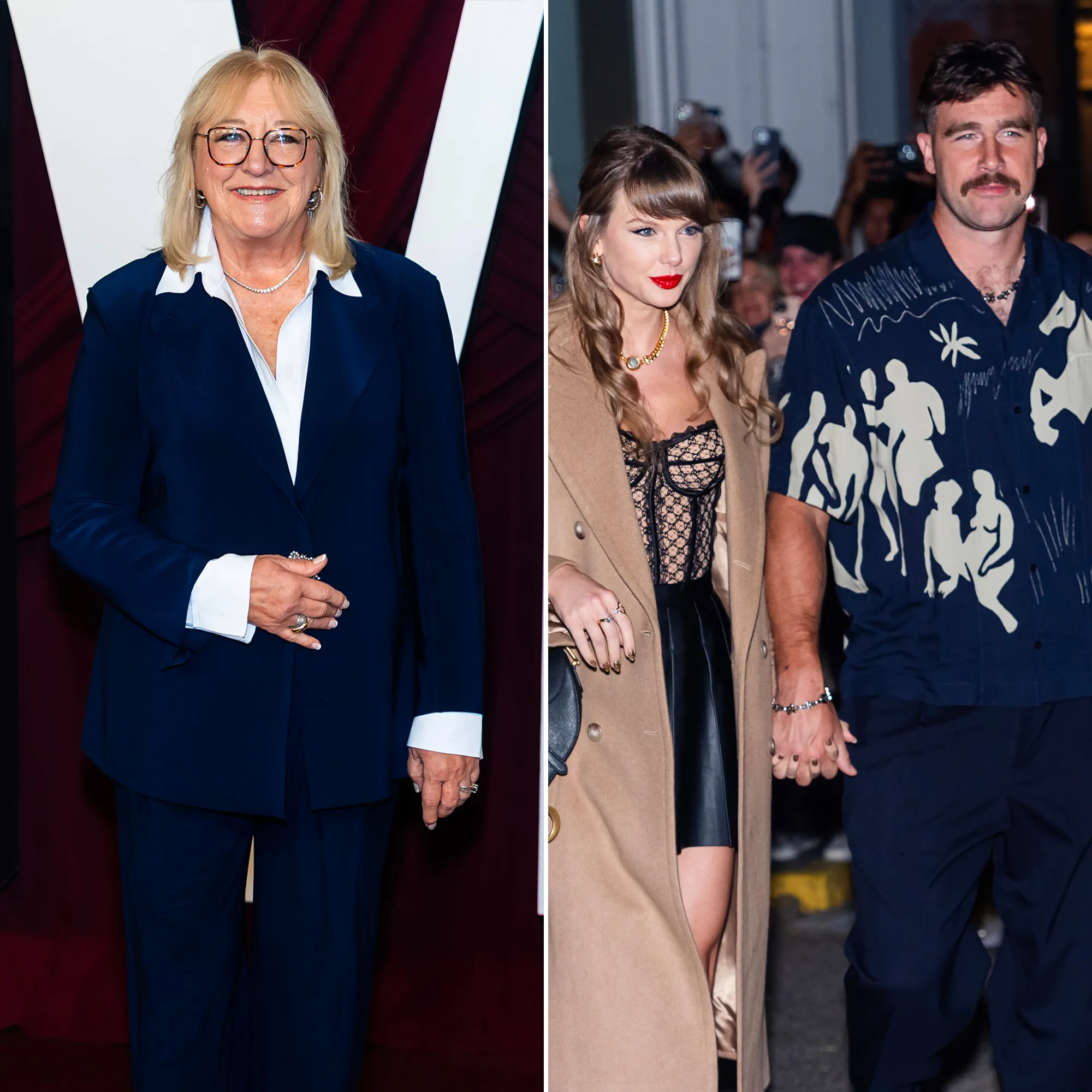 Donna Kelce Celebrates Taylor Swift and Travis Kelce 2025 iHeartRadio Music Awards Wins