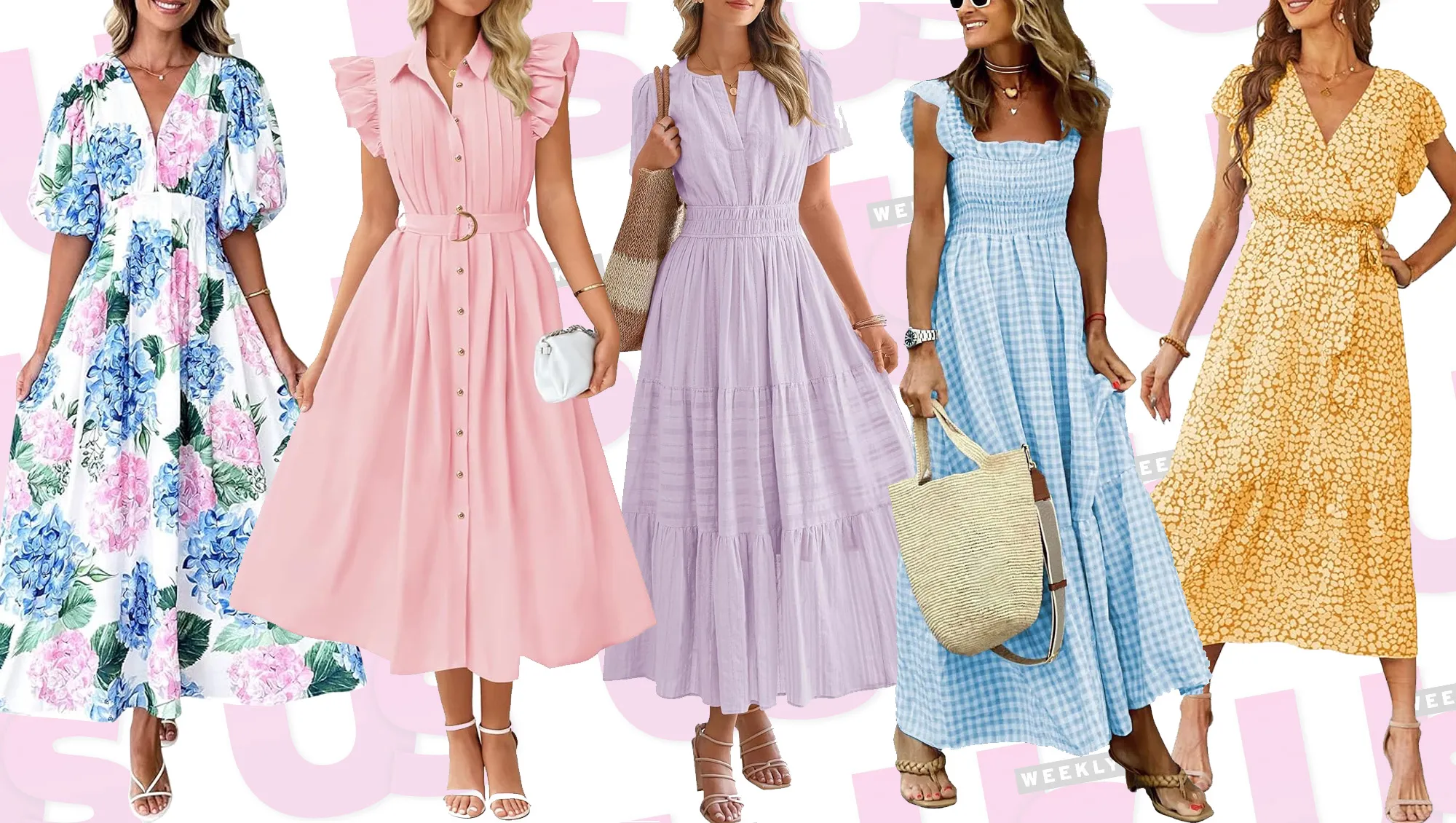 Colorful Easter dresses