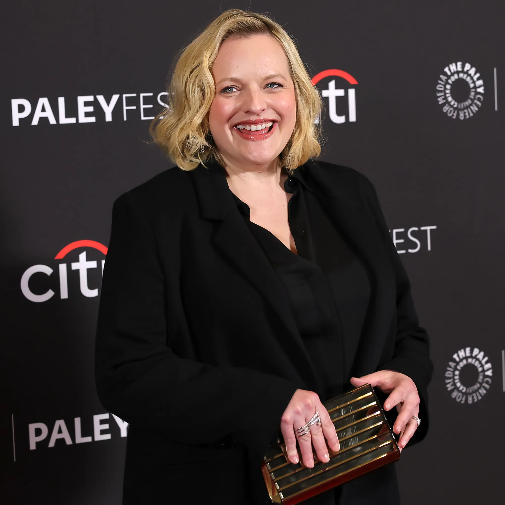 Elisabeth Moss Confirms She Gave Birth as She Gushes Over Bringing Baby to Handmaids Tale Set