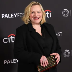 Elisabeth Moss Confirms She Gave Birth as She Gushes Over Bringing Baby to Handmaids Tale Set