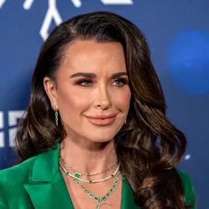 LOS ANGELES, CALIFORNIA - NOVEMBER 28: Television personality Kyle Richards attends the DIRECTV Celebrates Christmas At Kathy's event at a private residence on November 28, 2023 in Los Angeles, California. (Photo by Amanda Edwards/Getty Images)
