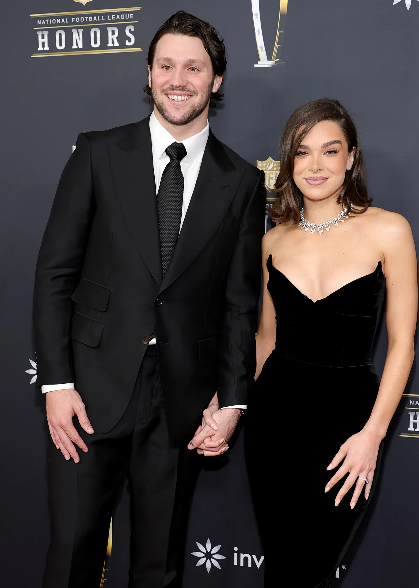 Josh Allen Brushes Off Question About Getting Fiancee Hailee Steinfeld a Bigger Ring