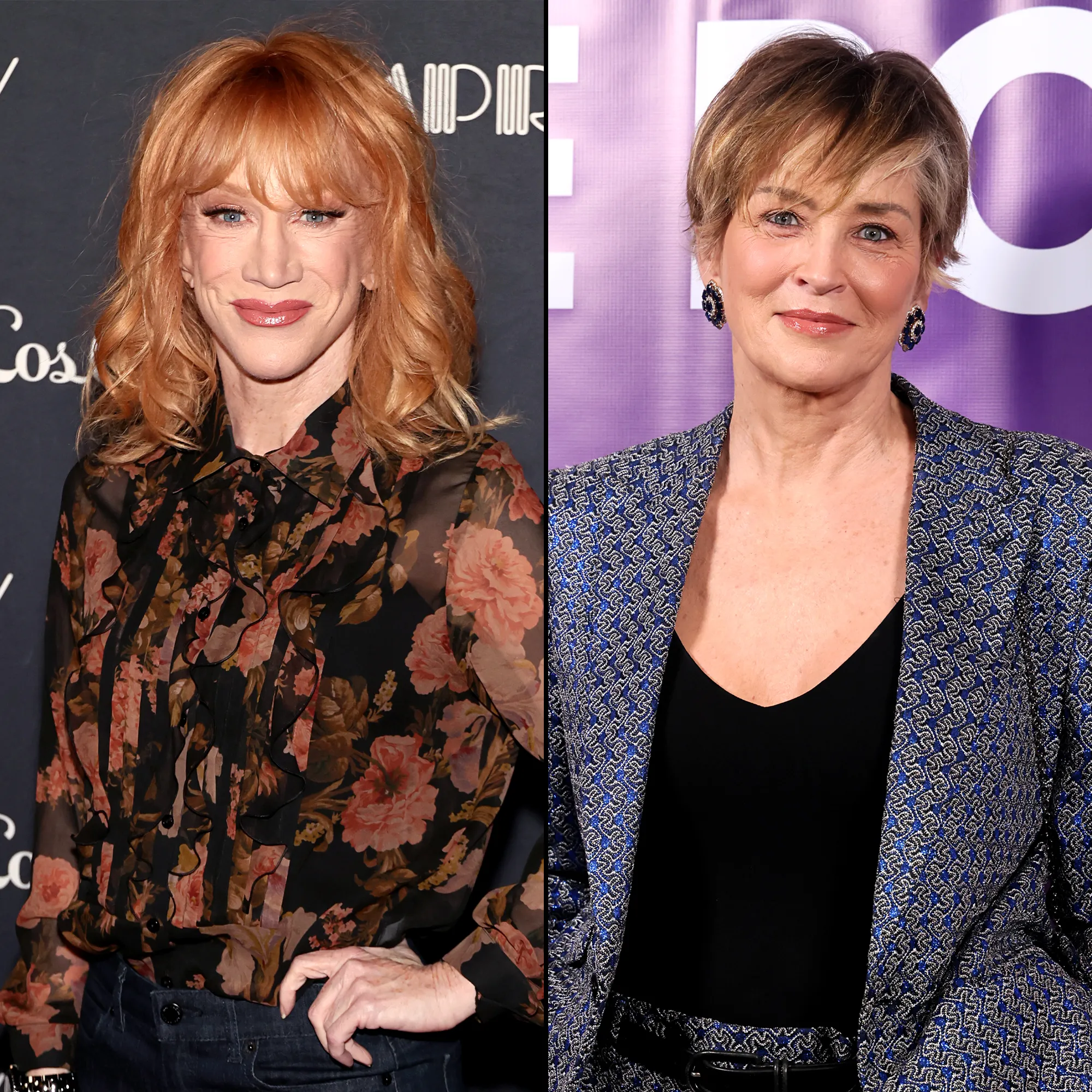 Kathy Griffin Keeps Adding Sharon Stone to Random Text Chains to Torture Her