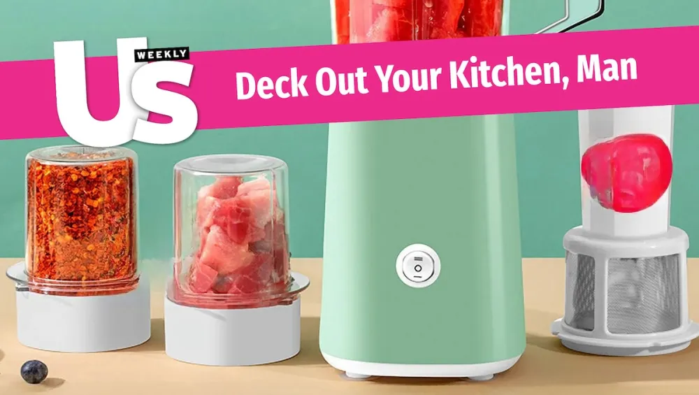Deck out your kitchen with green blender