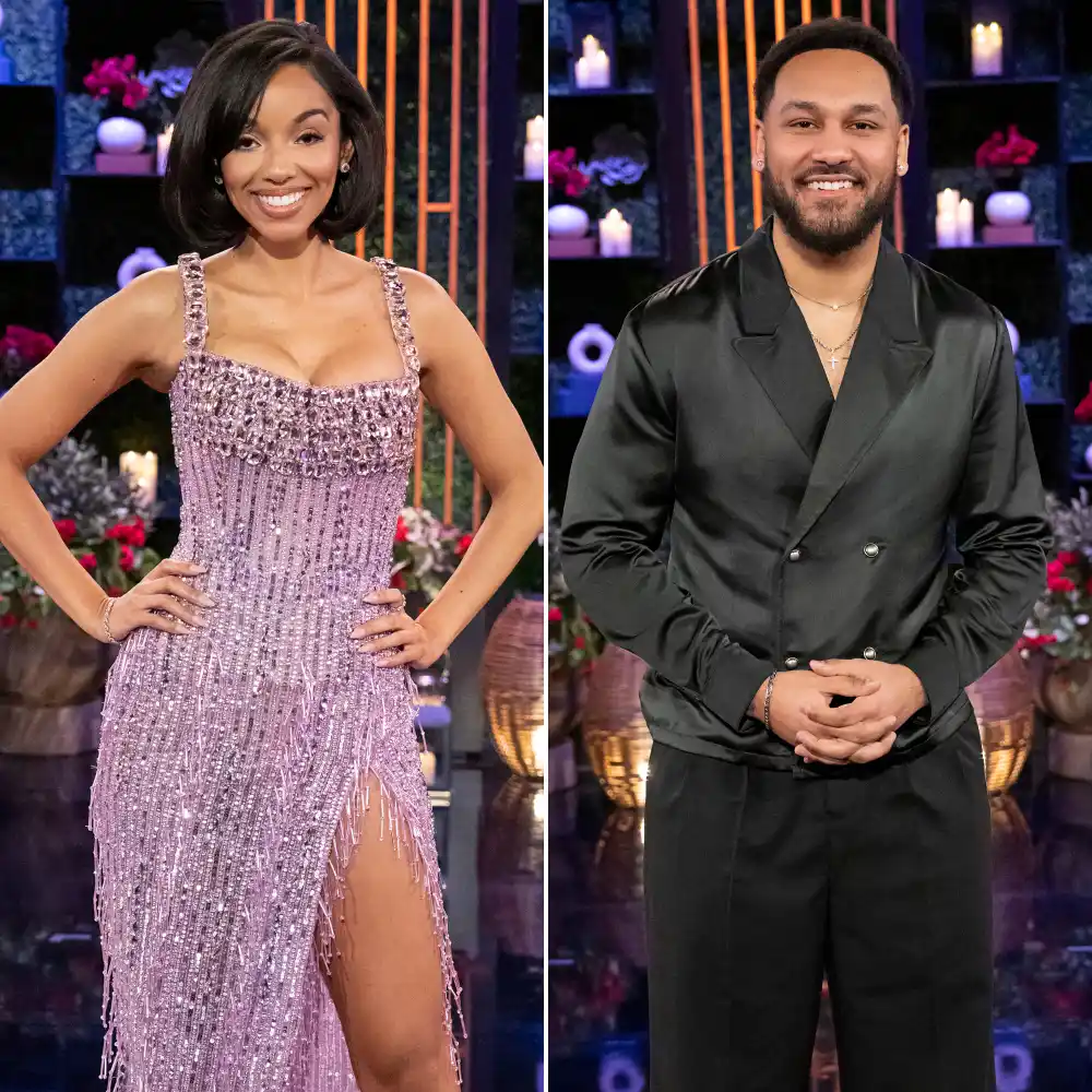 Virginia Miller and Devin Buckley during the official teaser for the reunion