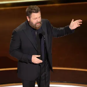 Parks and Rec Nick Offerman Is the 2025 Oscars Announcer But He Is not the 1st Actor in That Role
