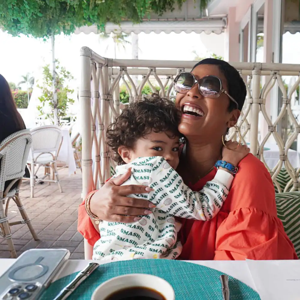 Tamron Hall Says Theres No Perfect Time to Become a Parent After Welcoming Son Moses at 48