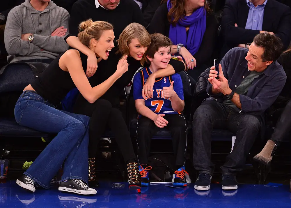 Taylor Swift Once FaceTimed Ben Stiller Daughter Courtside at a New York Knicks Game