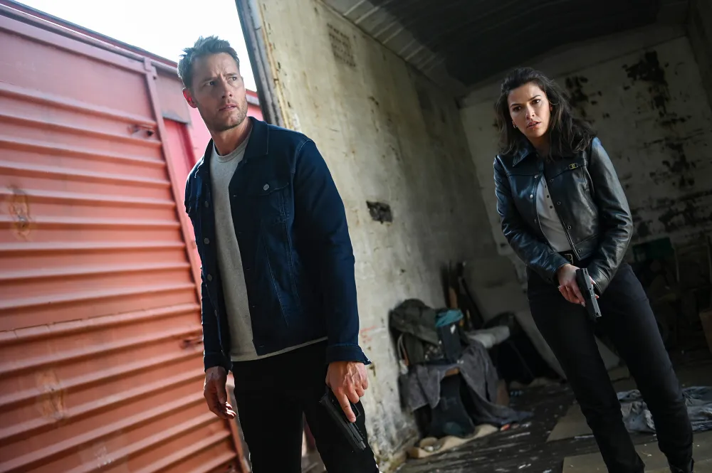 Justin Hartley Wife Sofia Pernas Is Mad at Him in Tracker Sneak Peek