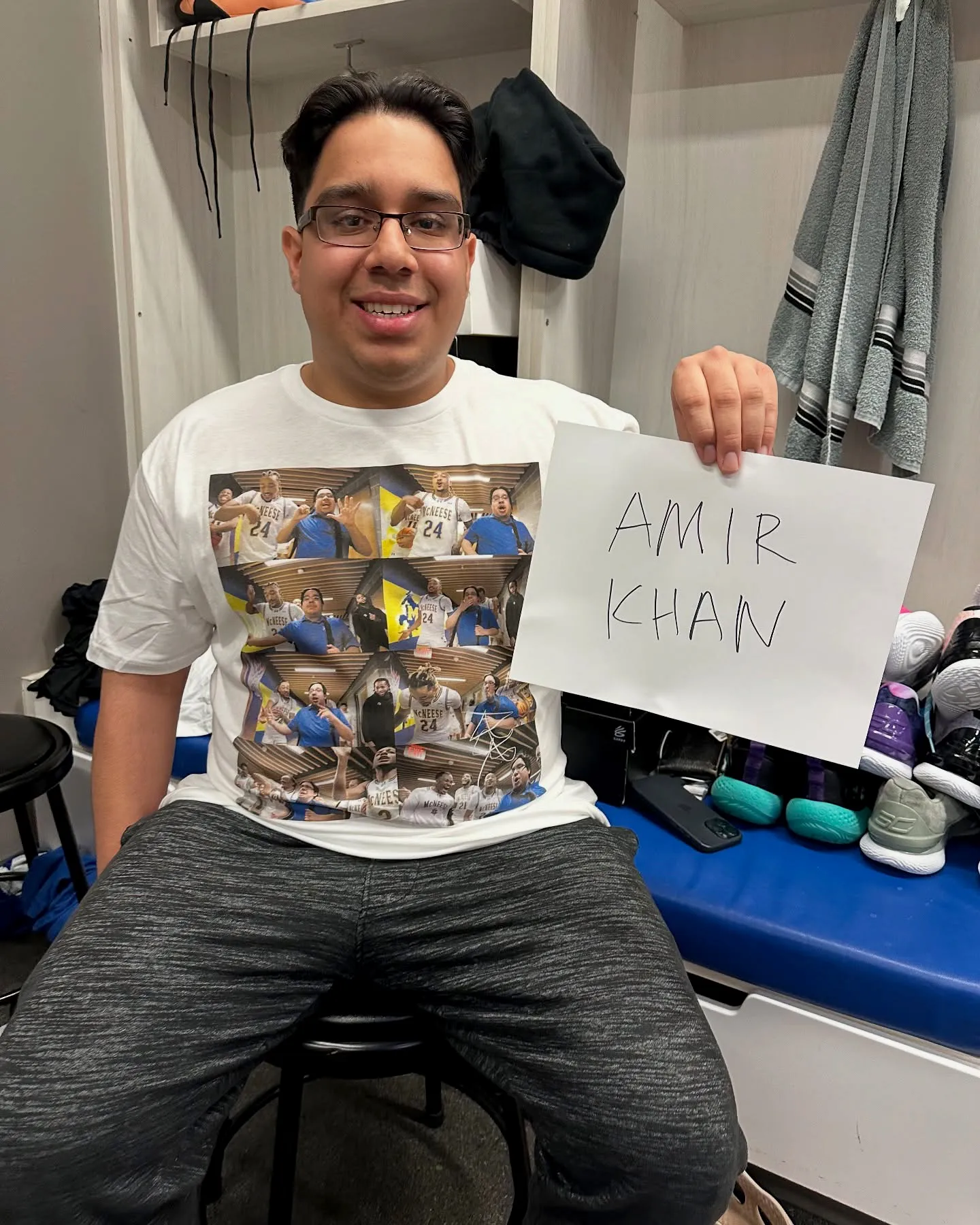 Who is Amir Aura Khan Meet McNeese Student Manager Who Went Viral Ahead of March Madness