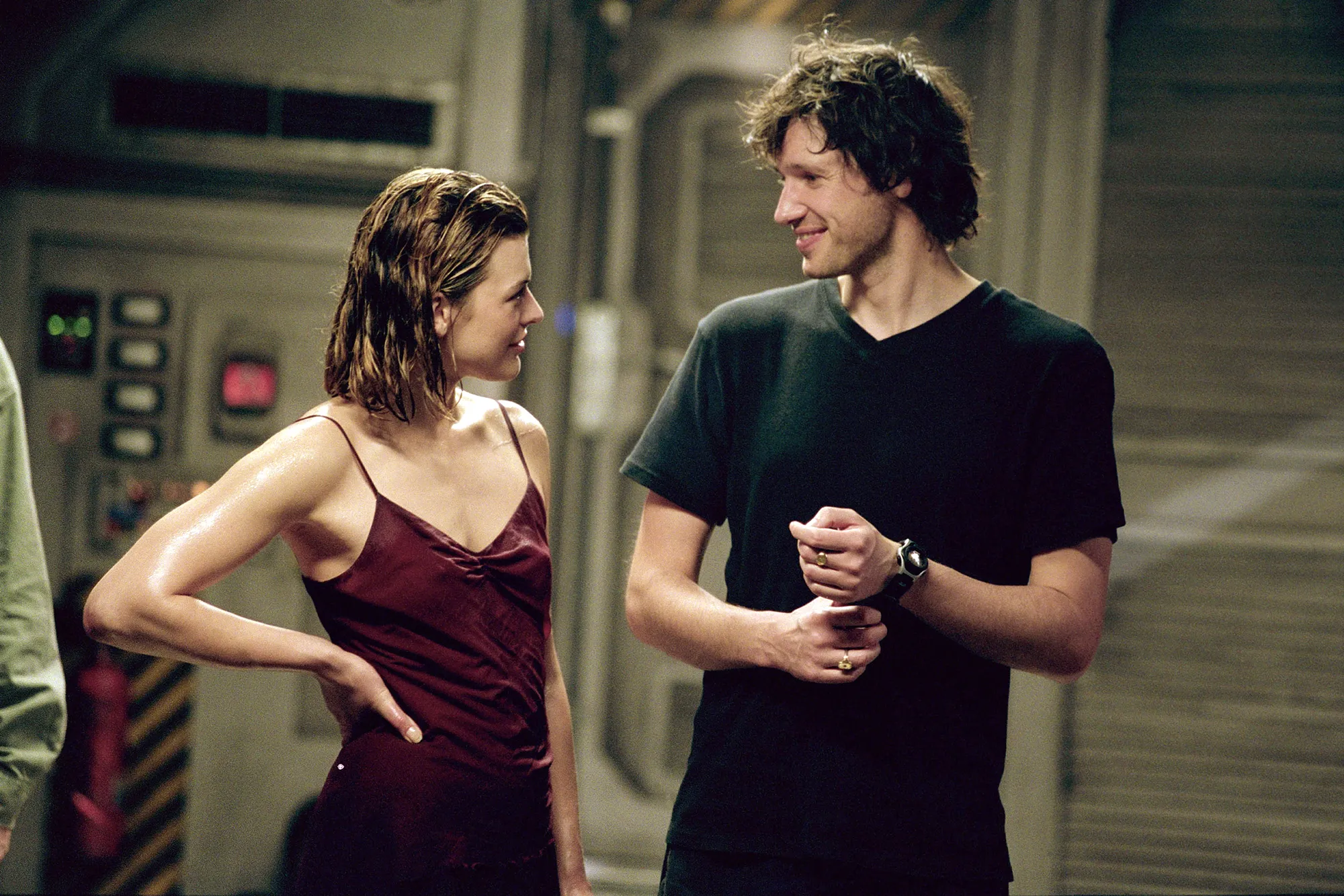 Milla Jovovich Punched Husband Paul WS Anderson Straight in the Eye on 1st Resident Evil