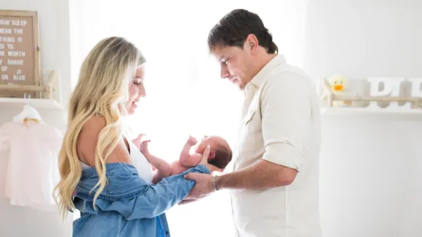 Randall King and Fiancee Brittany Warthan Welcome Baby Girl