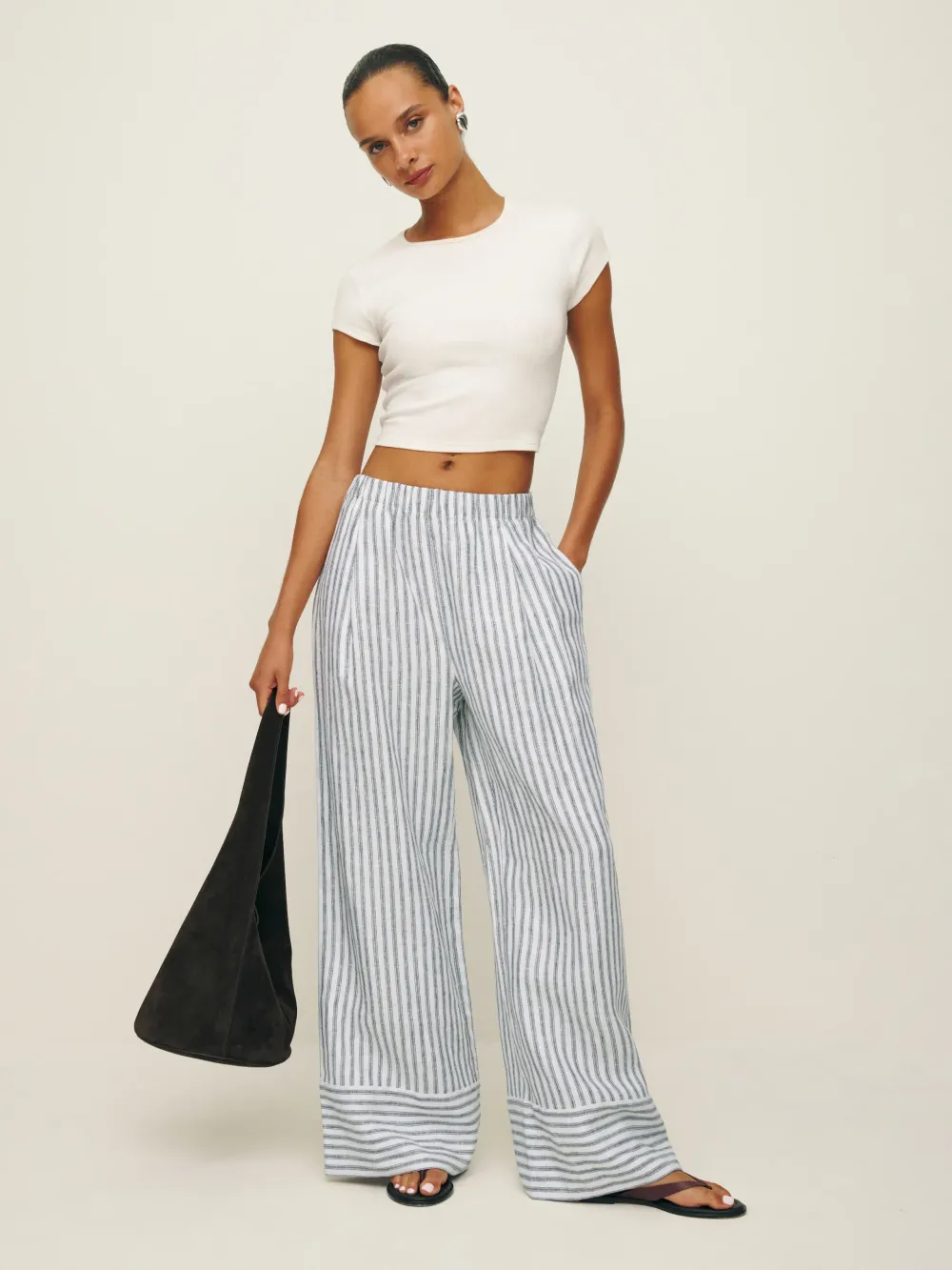 Reformation linen pants