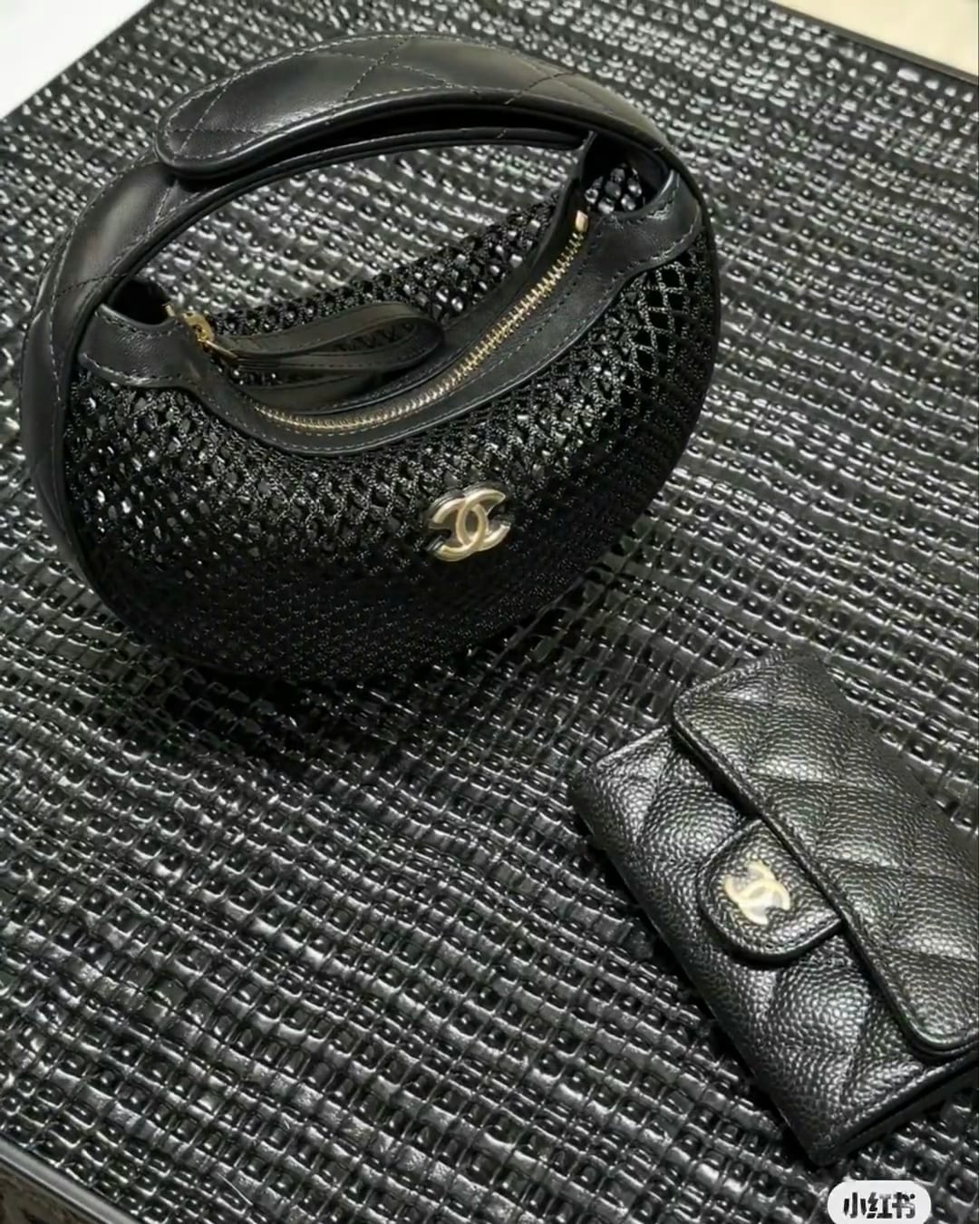 chanel 25s spring summer 2025 mesh pouch