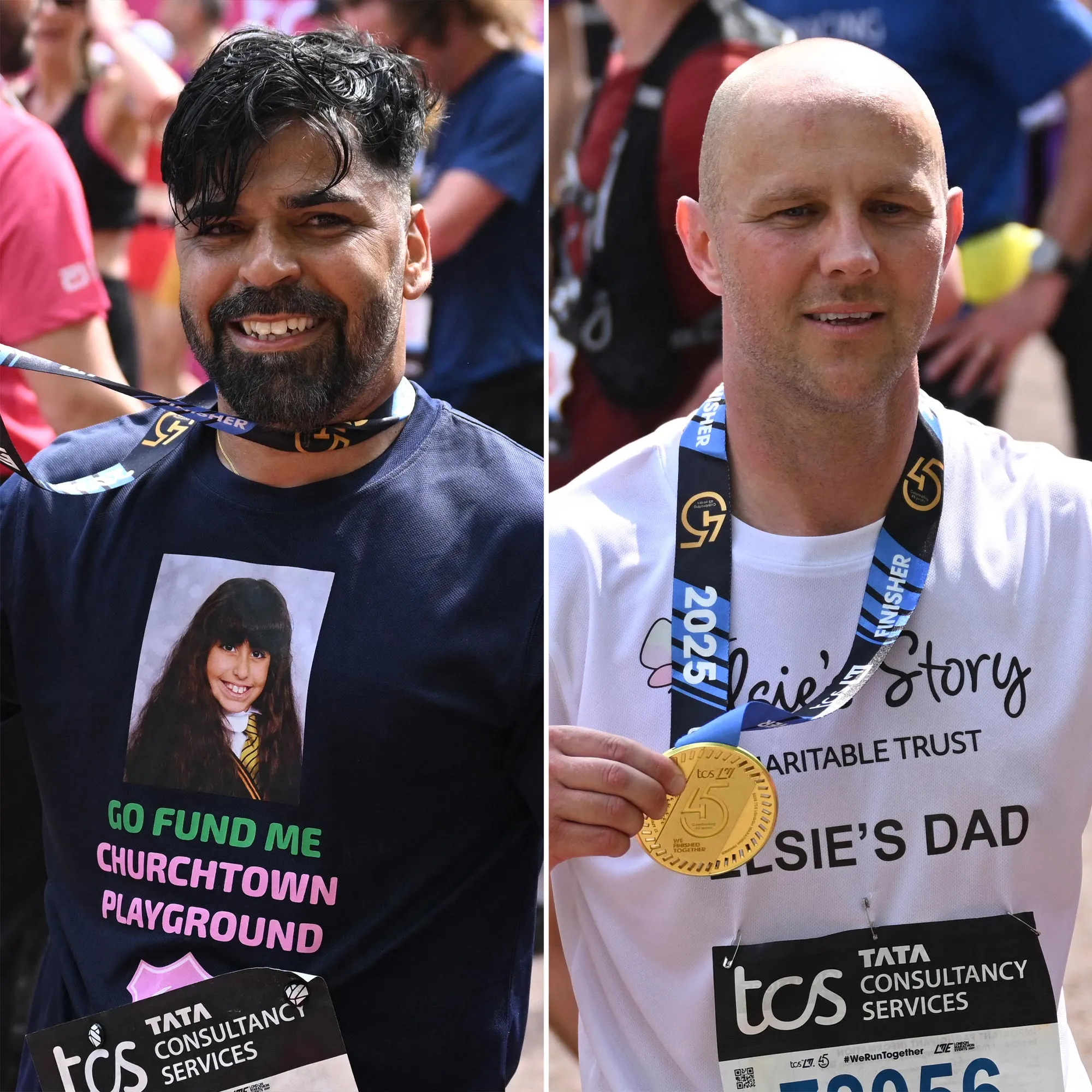 Fathers of Daughters Killed in Taylor Swift Themed Dance Class Stabbing Run London Marathon in Their Honor