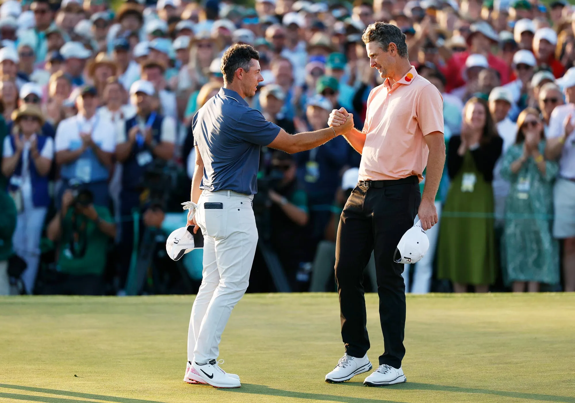 Justin Rose on What He Told Rory McIlroy After Masters Win