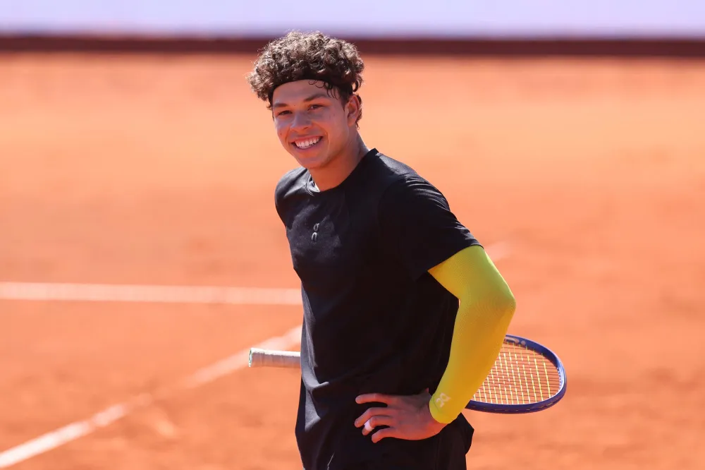 Olympian Trinity Rodman Cheers on Boyfriend Ben Shelton During His Tennis Match at BMW Open