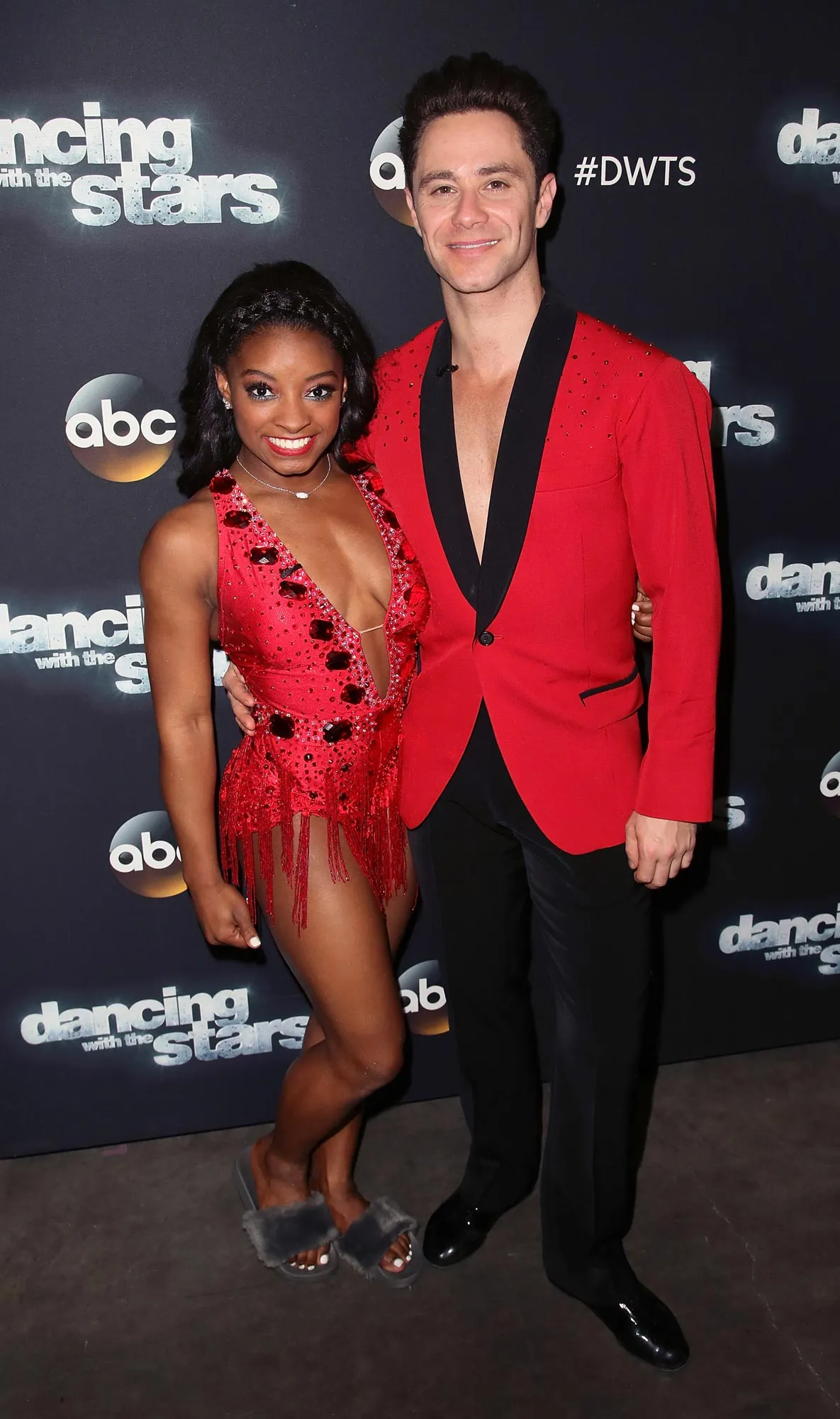 Sasha Farber Reunites With Former Dancing With the Stars Partner Simone Biles