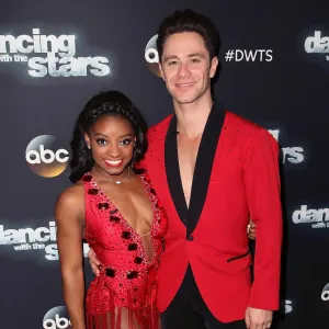 Sasha Farber Reunites With Former Dancing With the Stars Partner Simone Biles