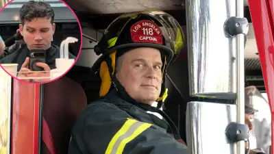 9-1-1s Oliver Stark and Aisha Hinds Share Return to Set Pics After Bobbys Shocking Death