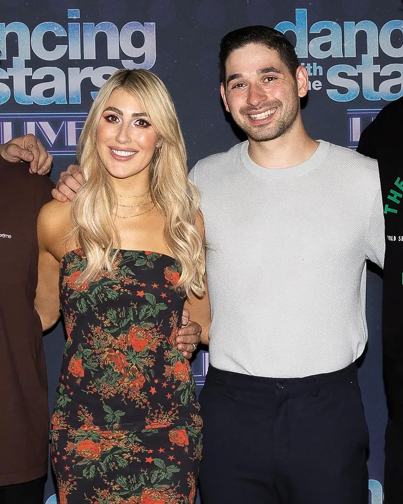 Alan Bersten Hints Hes Enjoying Life With Emma Slater After DWTS Tour Kiss