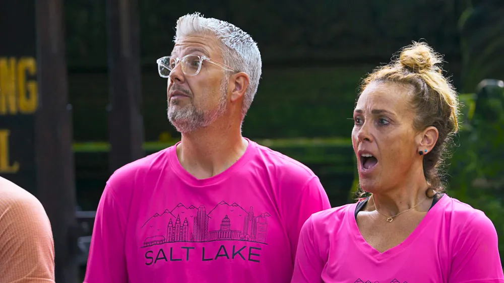 Amazing Race Scott and Lori Say Hitting a Bird