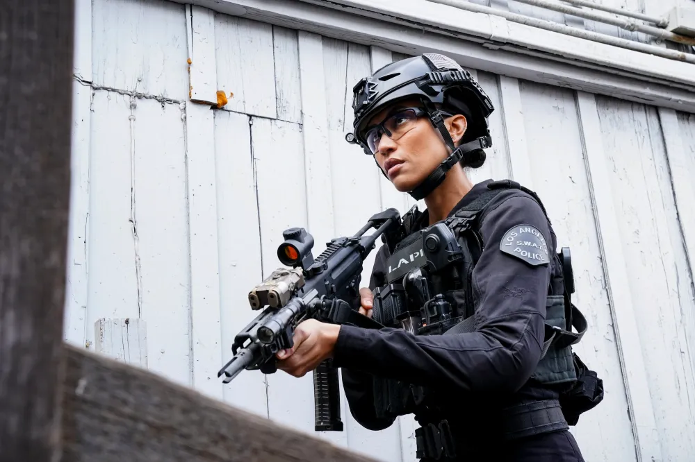 Annie Ilonzeh Teases S W A T Revival Discussions Reveals Whether She Would Join a Spinoff