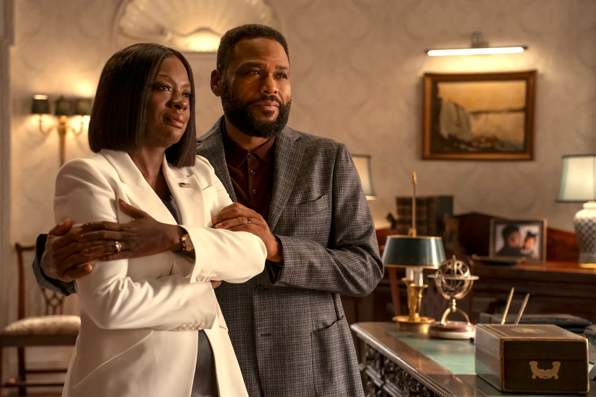 Anthony Anderson Says Obamas Inspired His On Screen Marriage With Viola Davis in G20