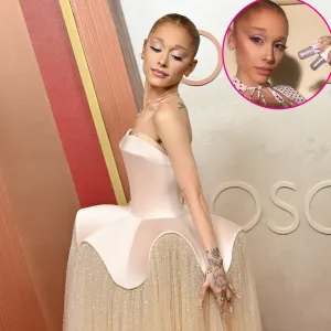 Ariana Grande Demonstrates How to Use Her Liquid Eyeshadows After Hair Transformation