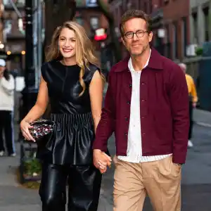 Blake Lively Ryan Reynolds Step Out Hand in Hand Amid It Ends With Us Battle