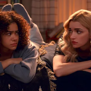 Brianne Howey and Antonia Gentry 5 Ginny and Georgia