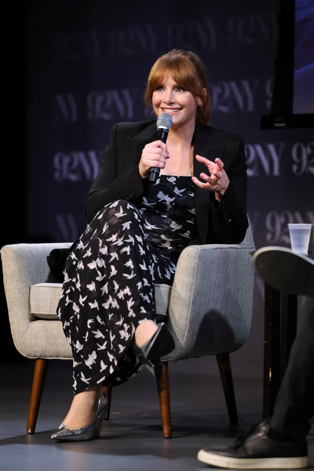 Bryce Dallas Howard Was So Nervous for Dad Ron Howard s The Studio Scene Where He Pushed Seth Rogen
