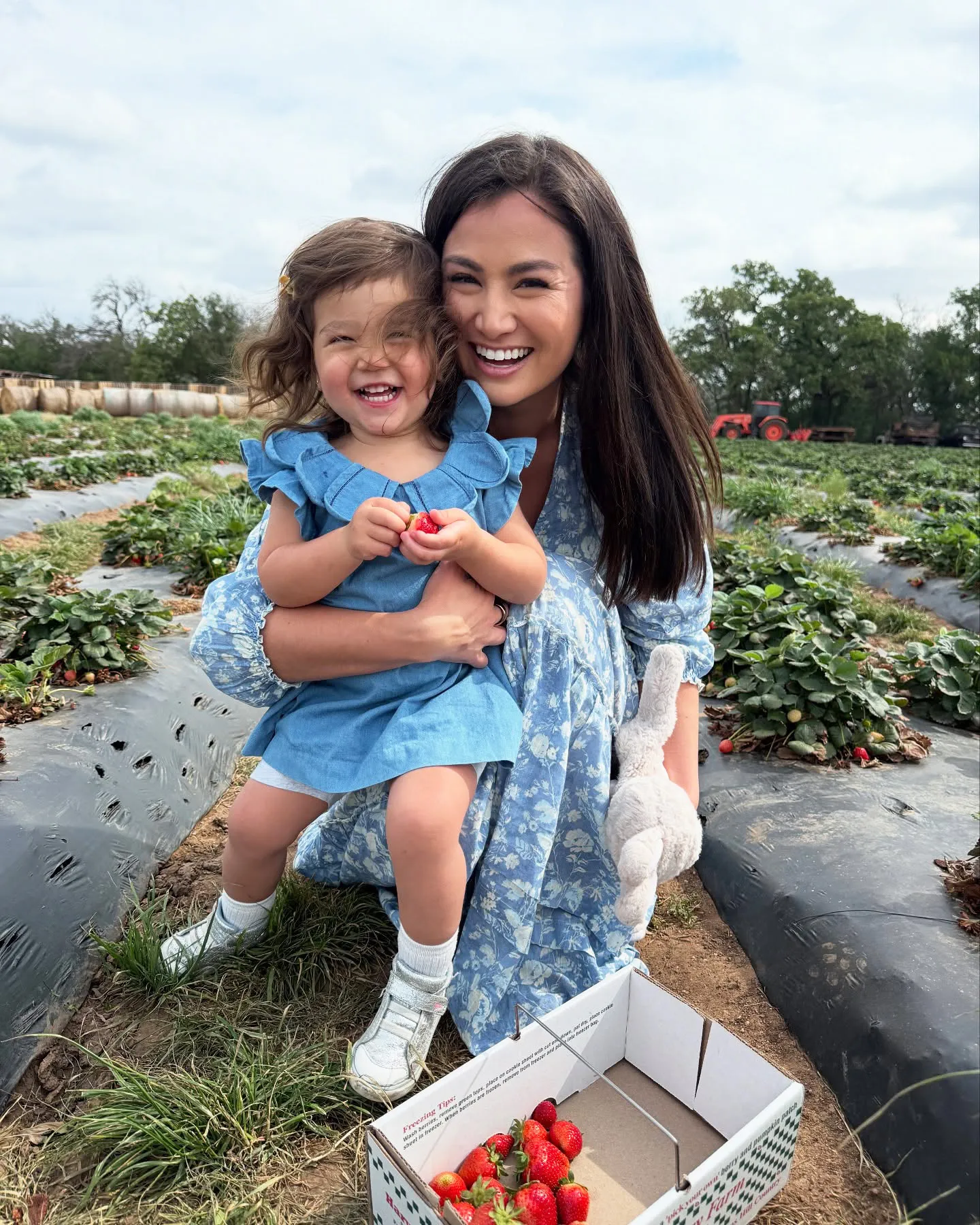 Caila Quinn Takes Daughter on Strawberry Picking Date After Denying Husband Cheating Rumors