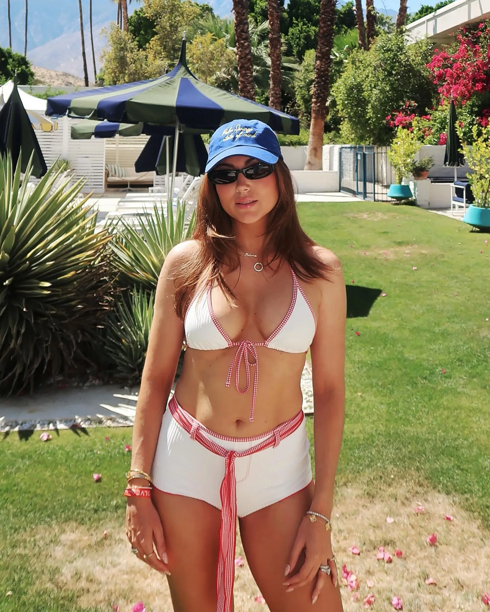 Campbell Pookie Puckett Shows off Her Postpartum Figure in Bikini 951