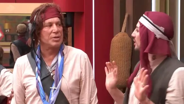 Celebrity Big Brother U K Houseguests React to Mickey Rourke Controversy 253