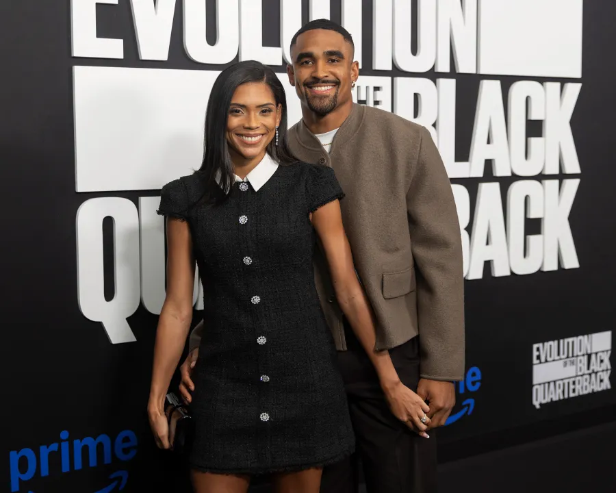 Celebrity Weddings of 2025 Jalen Hurts and Bry Burrows