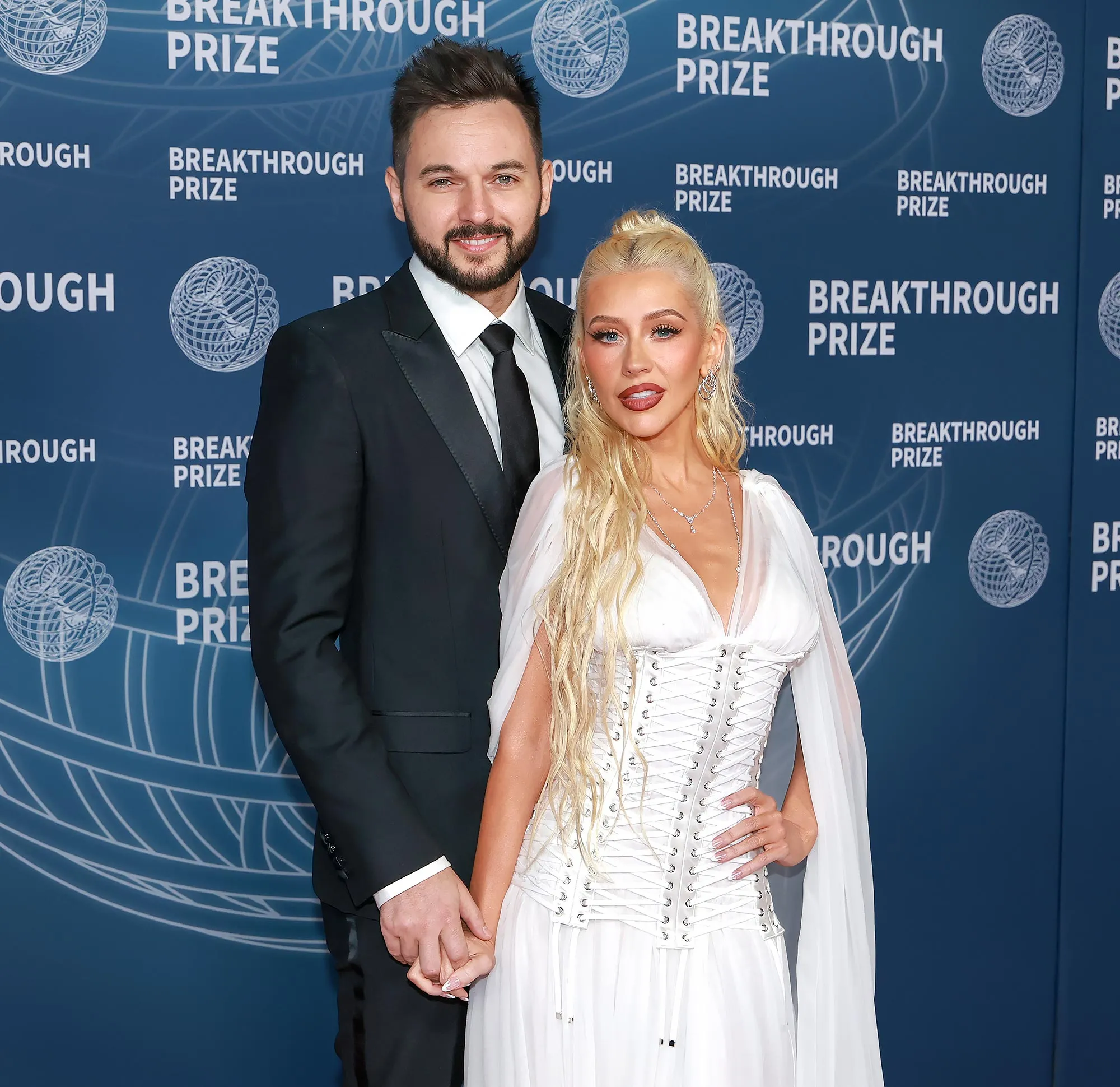 Christina Aguilera and Fiance Matthew Rutler Enjoy Date Night at Breakthrough Prize Ceremony