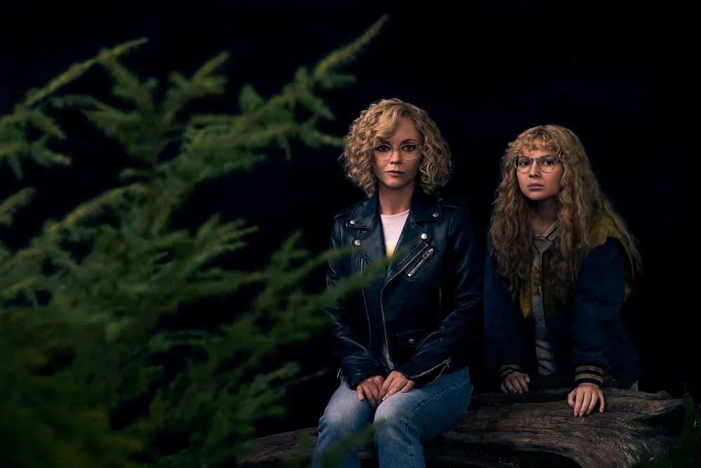 Christina Ricci and Samantha Hanratty Yellowjackets