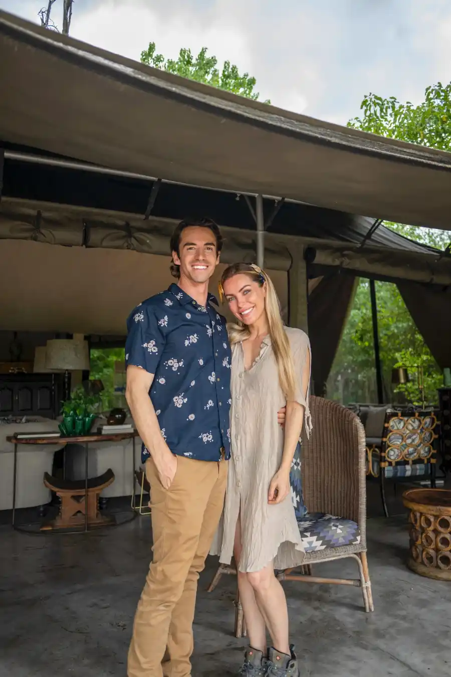 Crystal Hefner and James Ward Celebrate 1 Year Together with Month Long Trip to Africa