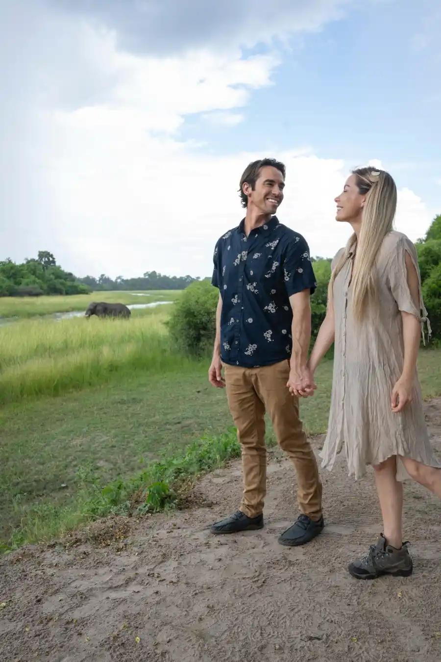 Crystal Hefner and James Ward Celebrate 1 Year Together with Month Long Trip to Africa