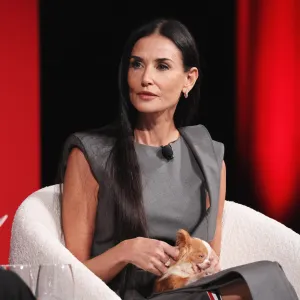 Demi Moore Is Open to Letting Her Gray Hairs Grow Out Someday