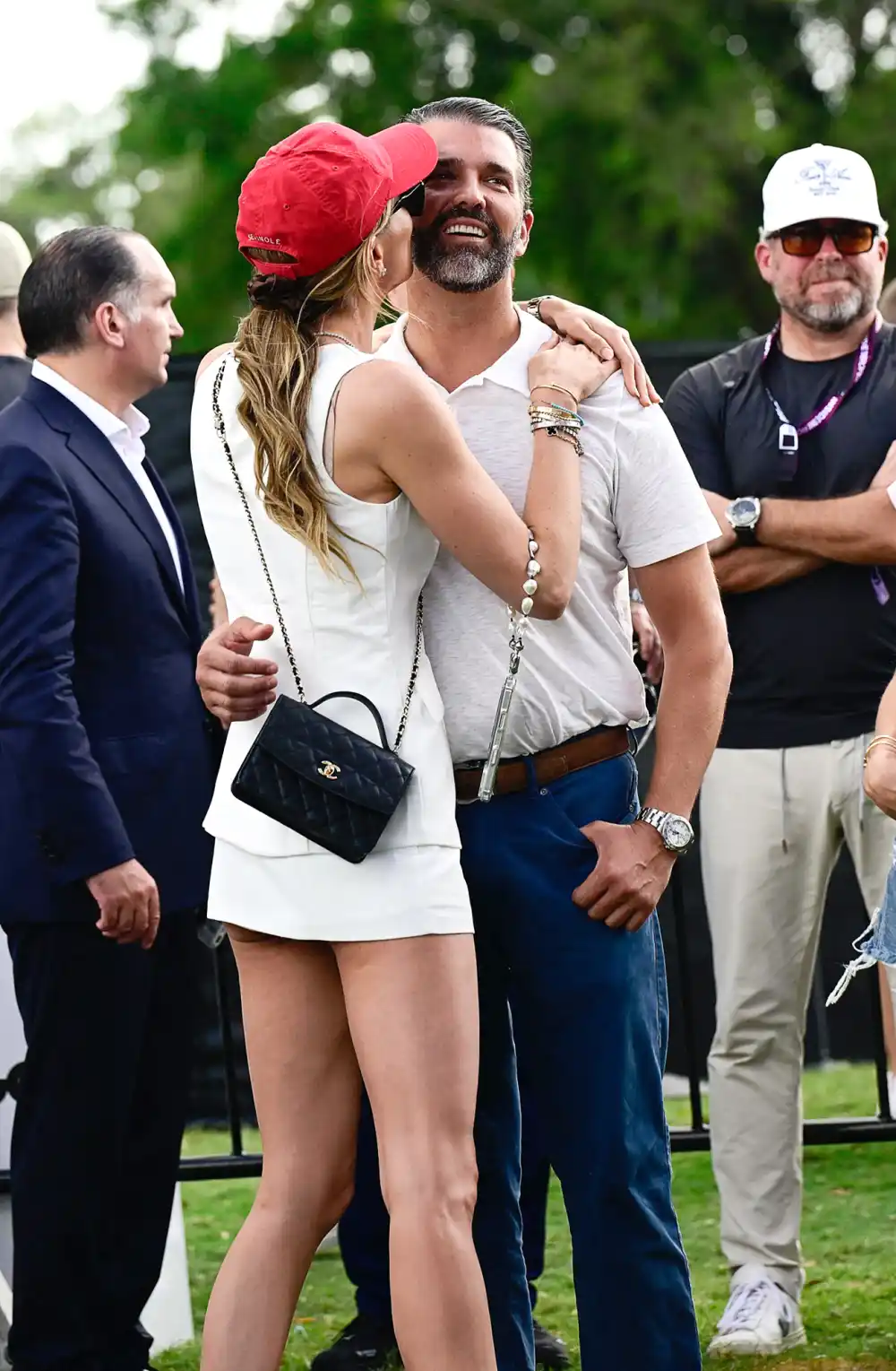 Don Jr. Cozying Up to Girlfriend in New Photos