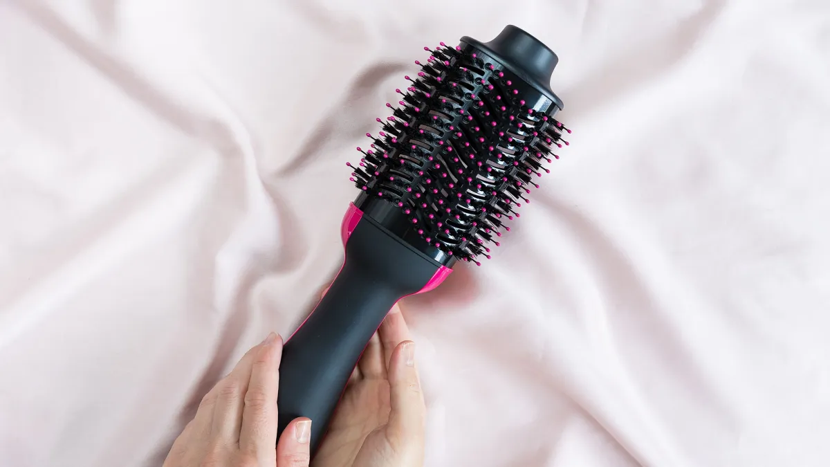Don't Want To Splurge On A Dyson? Shoppers Say This On Sale Hair Drying Brush Is The Way To Go