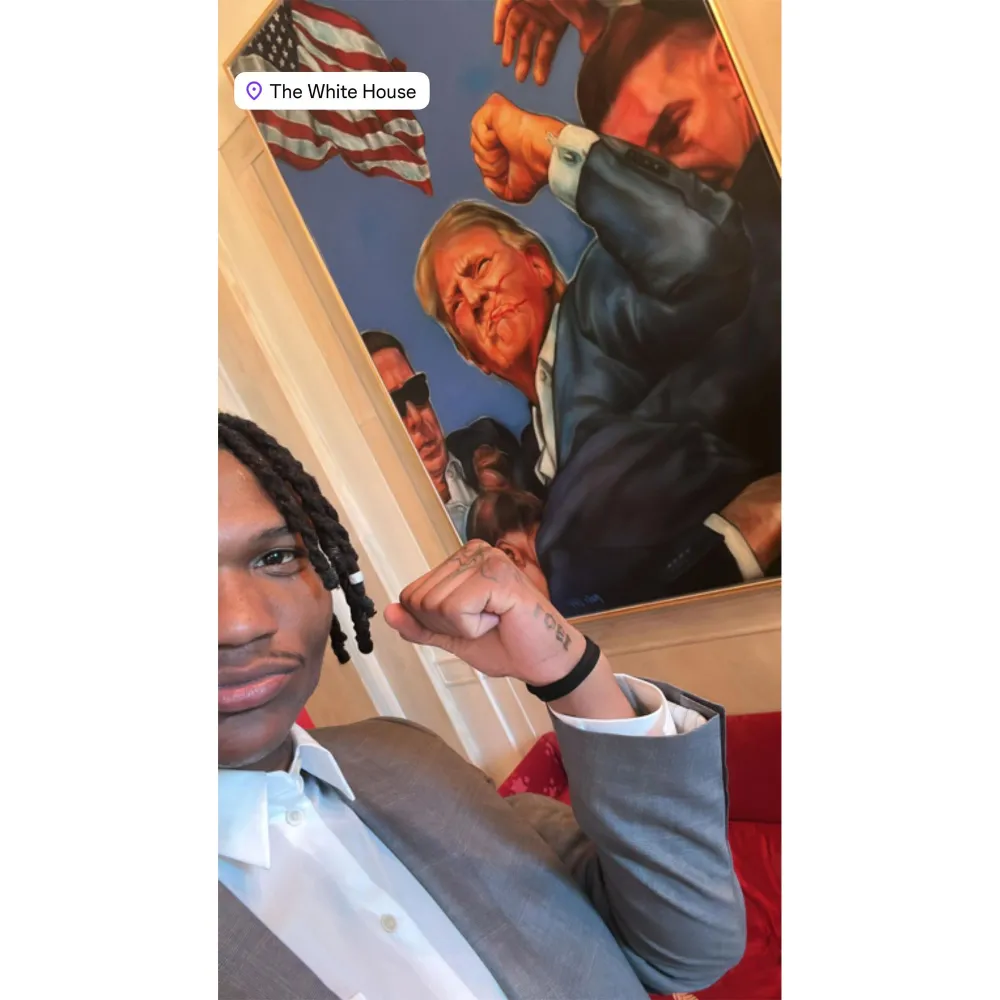 Eagles Eli Ricks Gushes Over Beautiful Ivanka Trump After White House Visit